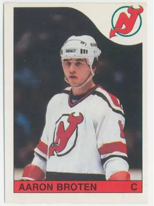 1985-86 O-Pee-Chee - Aaron Broten #249
