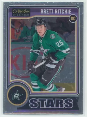 2014-15 O-PEE-CHEE PLATINUM - BRETT RITCHIE #180 ROOKIE