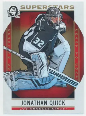 2018-19 O-PEE-CHEE COAST TO COAST - JONATHAN QUICK #123 SUPERSTARS