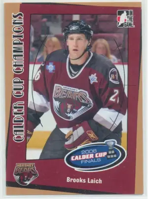 2006-07 HEROES & PROSPECTS - BROOKS LAICH #CC-05 CALDER CUP CHAMPIONS