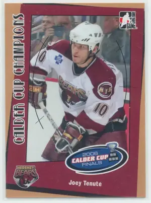 2006-07 HEROES & PROSPECTS - JOEY TENUTE #CC-11 CALDER CUP CHAMPIONS