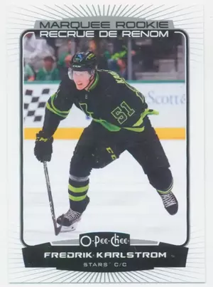 2022-23 O-Pee-Chee - Fredrik Karlstrom #588 Marquee Rookie