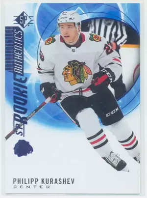 2020-21 SP - PHILIPP KURASHEV #103 ROOKIE AUTHENTICS BLUE PARALLEL