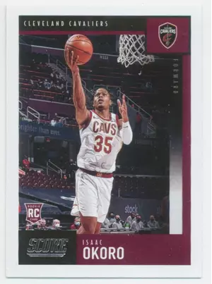 2020-21 Panini Chronicles - Isaac Okoro #613 Score RC