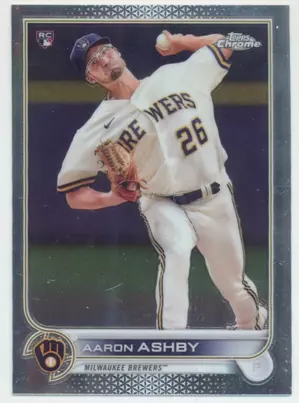 2022 Topps Chrome - Aaron Ashby #80 RC