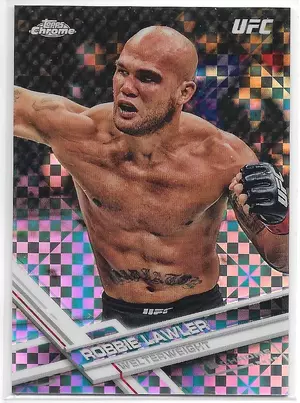 2017 Topps UFC Chrome XFractor #16 Robbie Lawler