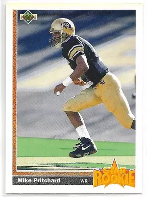 1991 Upper Deck #8 Mike Pritchard RC