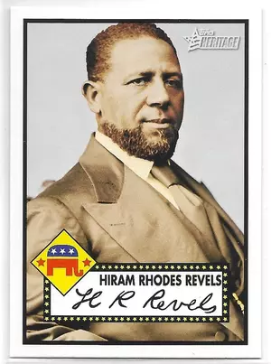 2009 Topps Heritage American Heroes #16 Hiram Rhodes Revels