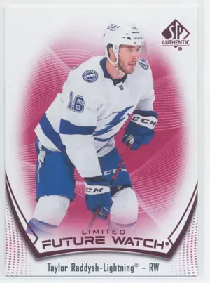 2021-22 SP AUTHENTIC - TAYLOR RADDYSH #157 FUTURE WATCH LIMITED RED