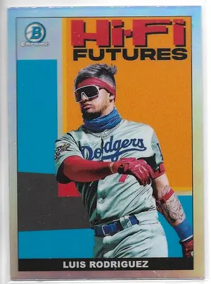 2022 Bowman Chrome Hi-Fi Futures #HIFI-14 Luis Rodriguez