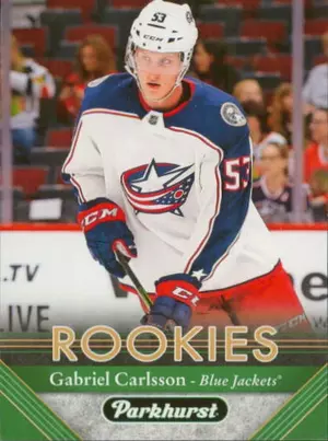 2017-18 PARKHURST - GABRIEL CARLSSON #269 ROOKIE
