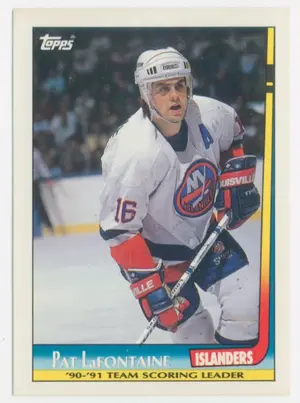1991-92 TOPPS - PAT LaFONTAINE #12 TEAM SCORING LEADERS