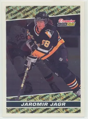 1993-94 O-PEE-CHEE PREMIER - JAROMIR JAGR #19 BLACK GOLD PRIZES