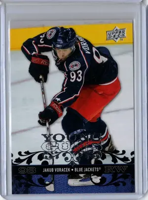 2008-09 UD Young Guns Jakob Voracek