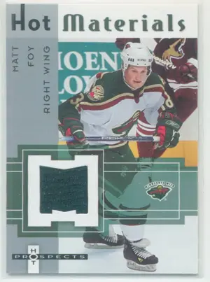 2005-06 HOT PROSPECTS - MATT FOY #HM-MF HOT MATERIALS
