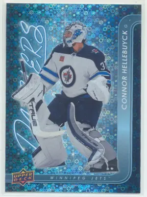 2024-25 UPPER DECK - CONNOR HELLEBUYCK #DZ-48 DAZZLERS BLUE
