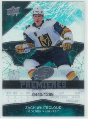 2018-19 UPPER DECK ICE - ZACH WHITECLOUD #59 ICE PREMIERES 4410/1299