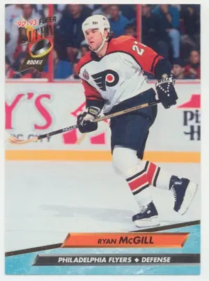 1992-93 FLEER ULTRA - RYAN McGILL #373 ROOKIE