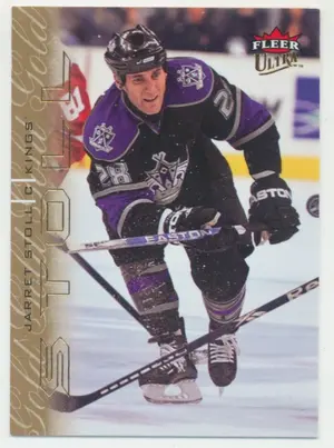 2009-10 FLEER ULTRA - JARRET STOLL #182 GOLD MEDALLION