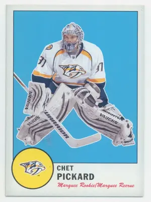 2012-13 O-PEE-CHEE - CHET PICKARD #581 MARQUEE ROOKIE RETRO