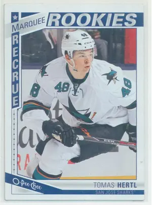 2013-14 O-PEE-CHEE - TOMAS HERTL #625 MARQUEE ROOKIES