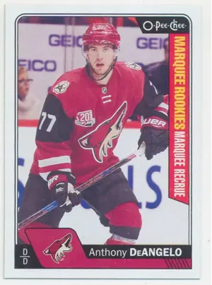 2016-17 O-PEE-CHEE - ANTHONY DeANGELO #699 MARQUEE ROOKIES