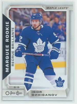 2018-19 O-PEE-CHEE - IGOR OZHIGANOV #647 MARQUEE ROOKIE