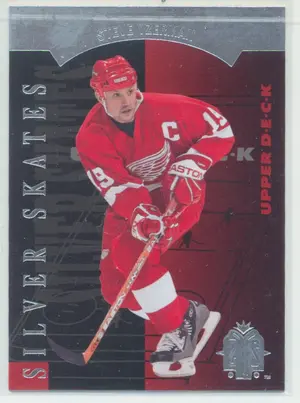 2013-14 Upper Deck SP Authentic Steve Yzerman Silver Skates #R14