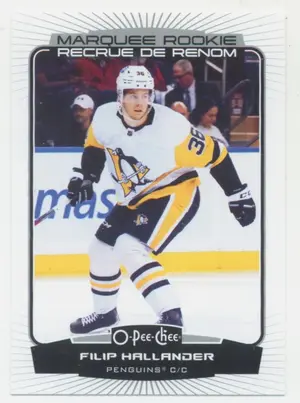 2022-23 O-PEE-CHEE - FILIP HALLANDER #565 MARQUEE ROOKIE