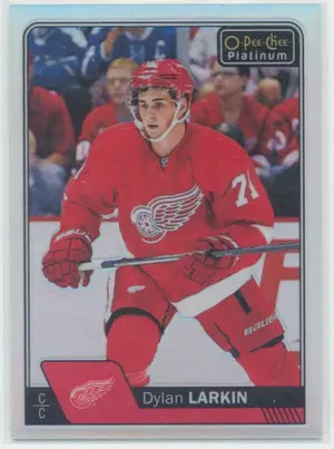 2016-17 O-PEE-CHEE PLATINUM - DYLAN LARKIN #96 RAINBOW