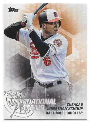 2018 Topps Update An International Affair #IA-11 Jonathan Schoop