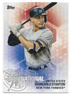 2018 Topps Update An International Affair #IA-41 Giancarlo Stanton