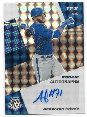 2021 Mosaic Rookie Signatures Mosaic #RAM-AT Anderson Tejeda