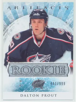 2012-13 ARTIFACTS - DALTON PROUT #164 ROOKIE 443/999