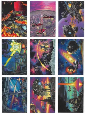 1995 FPG David Mattingly Fantasy Art Cards - Complete 90-card Set