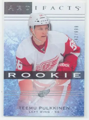 2014-15 ARTIFACTS - TEEMU PULKKINEN #139 ROOKIE 142/999