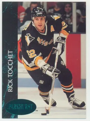 1992-93 PARKHURST - RICK TOCCHET #139 EMERALD ICE
