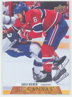 2020-21 UPPER DECK - SHEA WEBER #C167 UD CANVAS