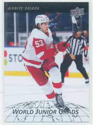 2022-23 UPPER DECK - MORITZ SEIDER #WG-22 WORLD JUNIOR GRADS