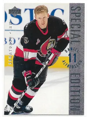 1995-96 Upper Deck Special Edition #SE145 Daniel Alfredsson