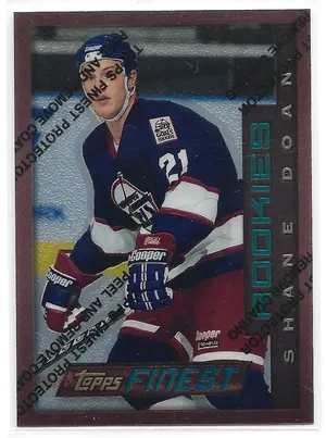 1995-96 Finest #22 Shane Doan RC (Bronze, Rookies)