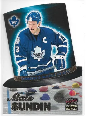 1997-98 Crown Royale Hat Tricks #17 Mats Sundin