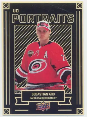 2022-23 UPPER DECK - SEBASTIAN AHO #P-28 UD PORTRAITS