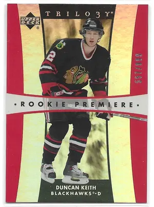 2005-06 Trilogy #240 Duncan Keith RC (557/999)