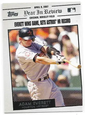 2008 Topps Year In Review #YR9 Adam Everett
