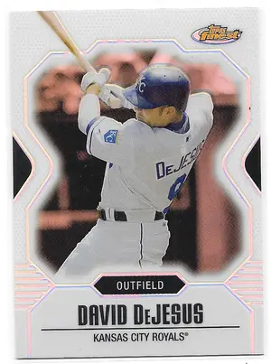 2007 Finest Refractor #37 David DeJesus