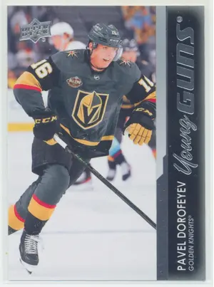 2021-22 UPPER DECK - PAVEL DOROFEYEV #496 YOUNG GUNS