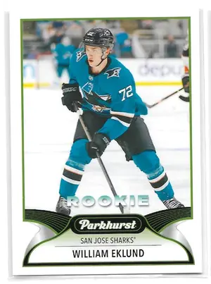 2021-22 Parkhurst #281 William Eklund RC