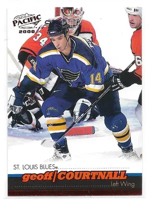 1999-00 Pacific Red #354 Geoff Courtnall