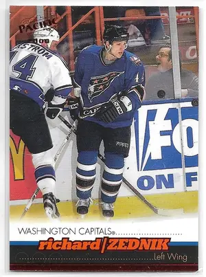 1999-00 Pacific Red #449 Richard Zednik